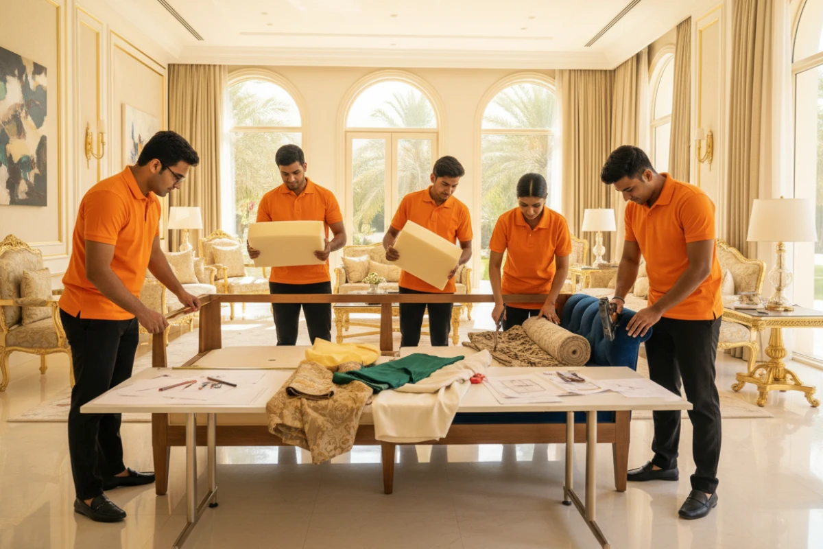 Custom Sofa Services in Dubai